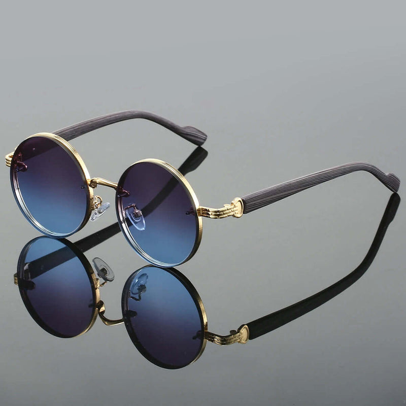 Sofie – Stylische runde Sonnenbrille mit UV Schutz und klassischem Rahmen