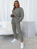 Clara - Langärmelig Top Und Hosen Zweiteiliges Set