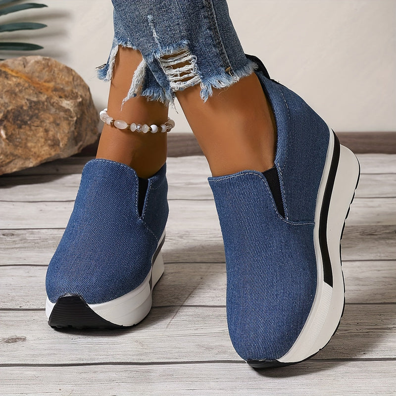 Emma - Leichtgewicht Rutschfest Denim Knöchel Schuhe