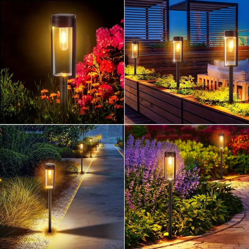 SolarGlow - Dauerhaft Wasserdicht Solarbetrieben Garten Lichter