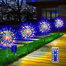 SparkGlow - Wasserdicht LED Solar Garten Feuerwerk Beleuchtung