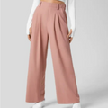 Ariella - Bequeme Hose mit weitem Bein hoher Taille und Taschen