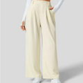 Ariella - Bequeme Hose mit weitem Bein hoher Taille und Taschen