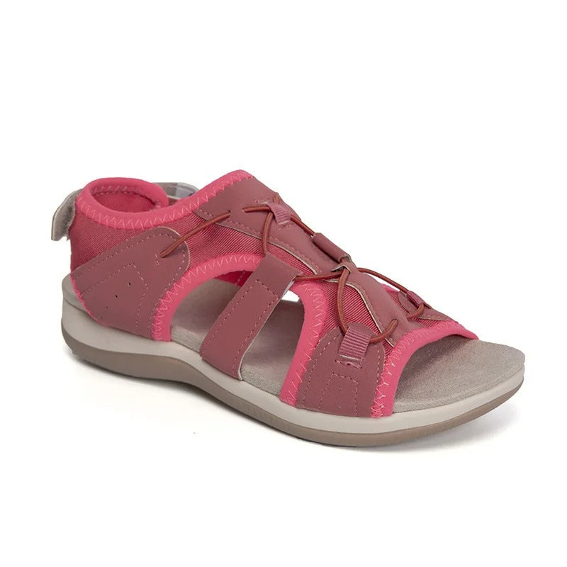 Catherine – Verstellbare orthopädische sandalen mit geschlossener zehenpartie und elegantem riemendesign