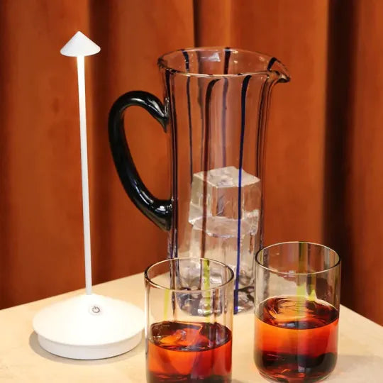 GlowLite - Wasserdichte kabellose LED Tischlampe mit Berührungssensor und dimmbarer Helligkeit