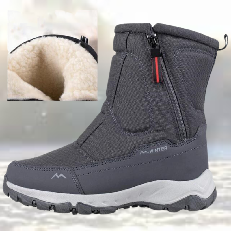 Timo - Schicke Masche Mittel Calf Stiefel Für Modische