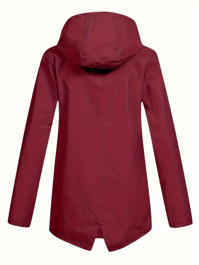 Emma - Warmes Langarmshirt Kapuze Jacke Mit Reißverschluß