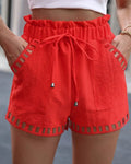 Naya – Moderne Shorts mit Kordelzug in der Taille und Seitentaschen