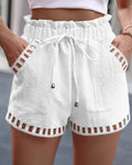 Naya – Moderne Shorts mit Kordelzug in der Taille und Seitentaschen