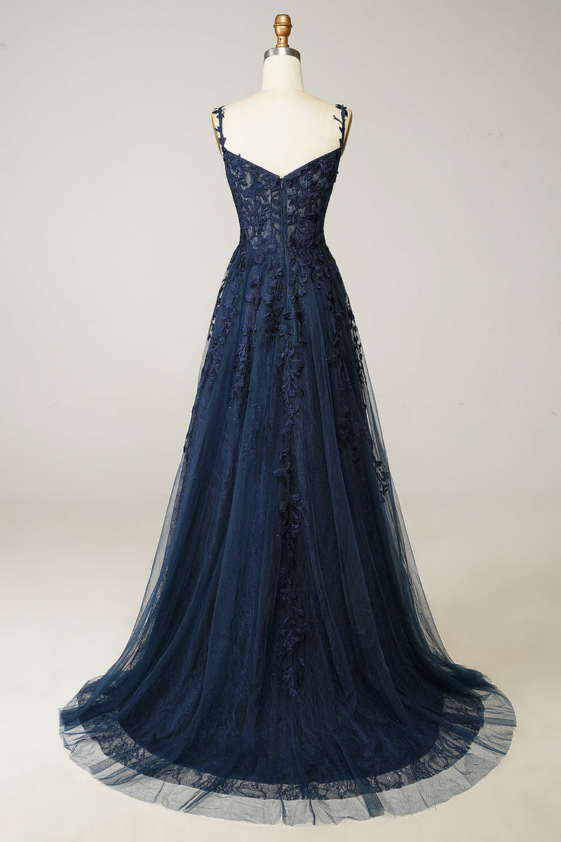 Nadja – Stilvolles ärmelloses Longkleid mit Spaghettiträgern