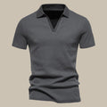 Felix – Lässiges Slim Fit V Ausschnitt Shirt mit kurzem Arm