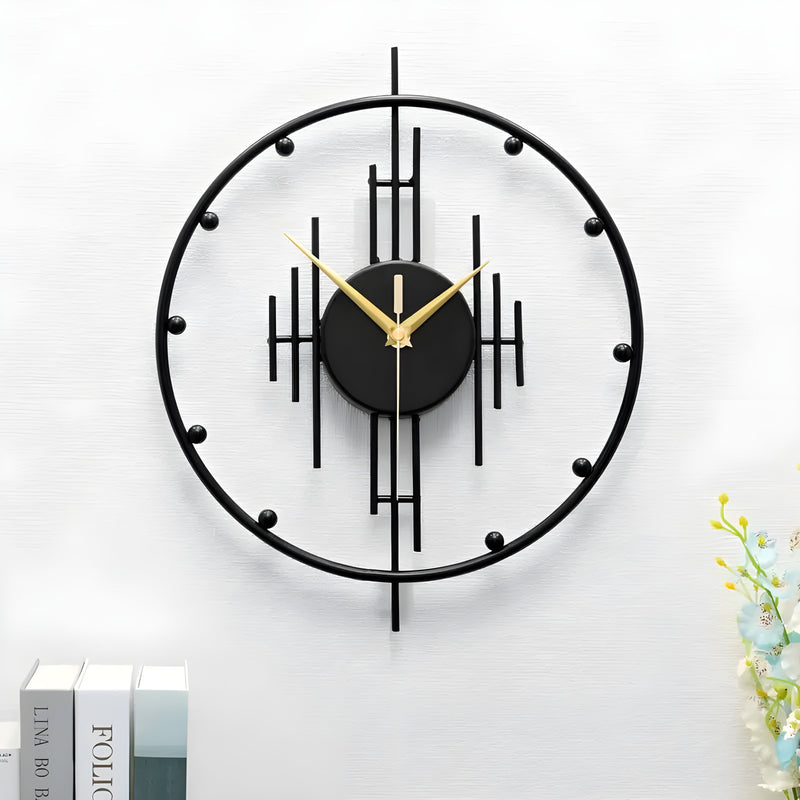 SilentAura – Moderne Wanduhr mit leisem Ticken und klarem Entwerfen