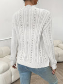 Yasmine - Stylische Strickjacke mit Knopfleiste und langen Ärmeln