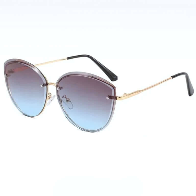 Eliana – Modische Cat-Eye-Sonnenbrille mit dunklen Gläsern und UV-Schutz