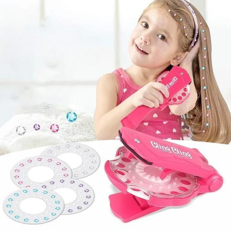 SparkleEase - Tragbarer Edelsteinklammerer für Haare und Zubehör