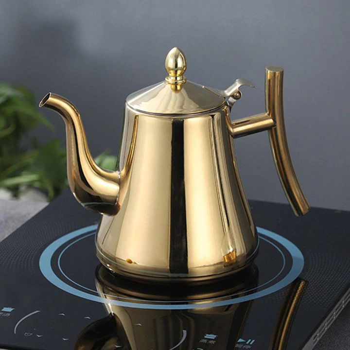 Boilberry – Wasserkocher im Retro-Stil mit integriertem Teefilter und induktionsgeeignetem Boden