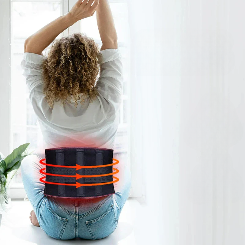 SoothiCore – Ergonomischer Heizgürtel mit Vibration und verstellbarer Passform