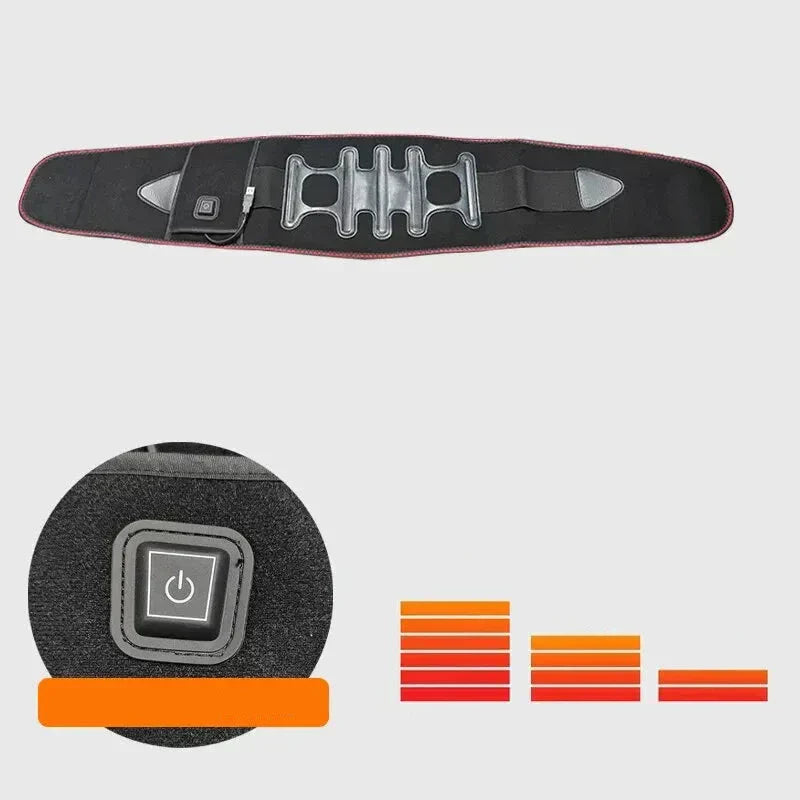 SoothiCore – Ergonomischer Heizgürtel mit Vibration und verstellbarer Passform
