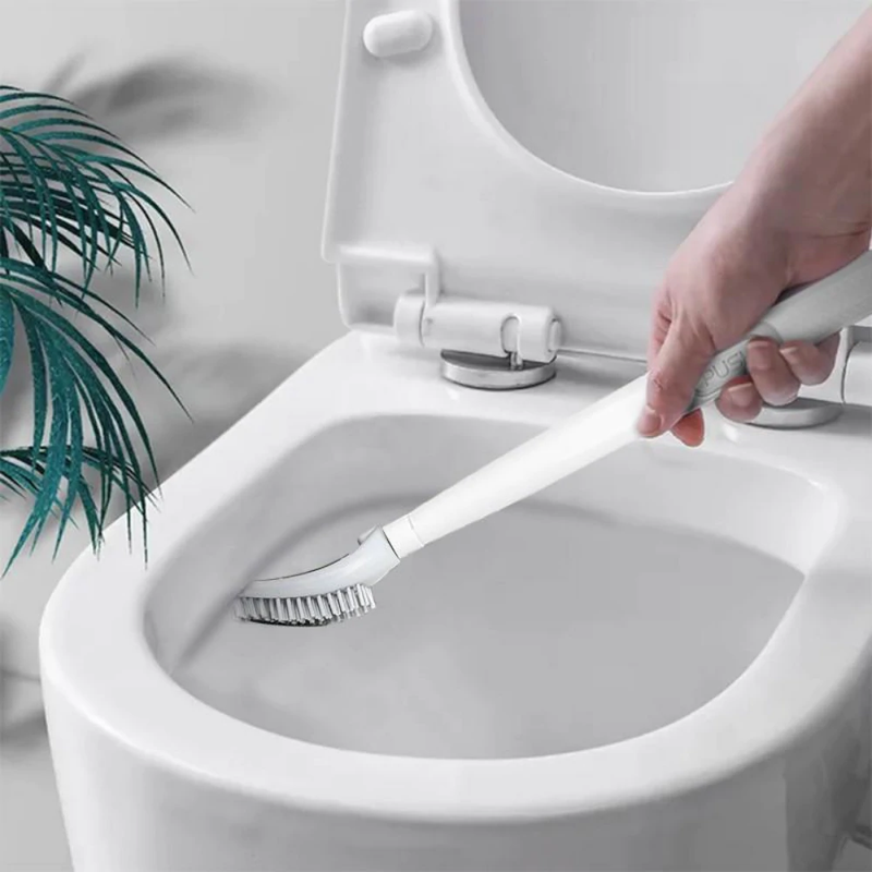 FlexiClean - Toilettenbürste mit flexiblem Kopf und Hygieneständer