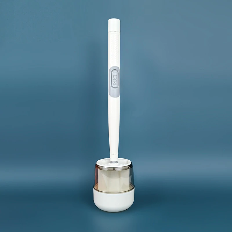 FlexiClean - Toilettenbürste mit flexiblem Kopf und Hygieneständer