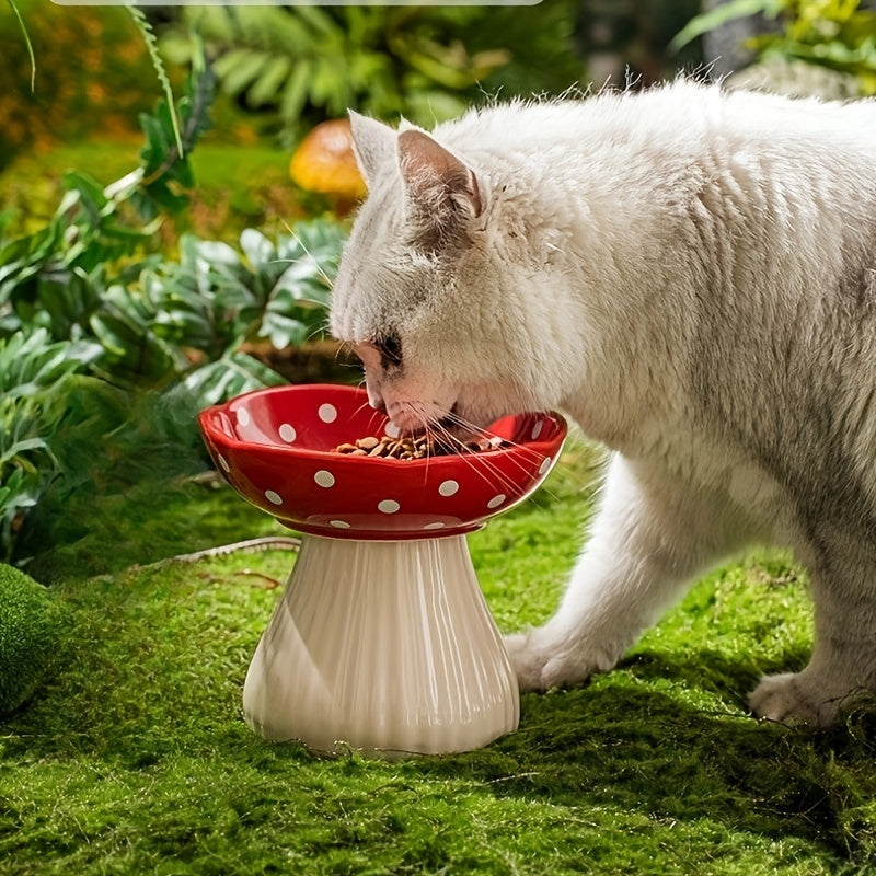 MushGlow – Einzigartiger Katzenfutternapf in Pilzform