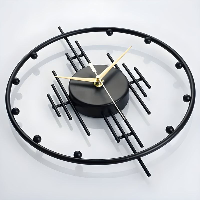 SilentAura – Moderne Wanduhr mit leisem Ticken und klarem Entwerfen