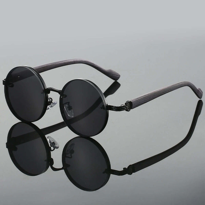 Sofie – Stylische runde Sonnenbrille mit UV Schutz und klassischem Rahmen