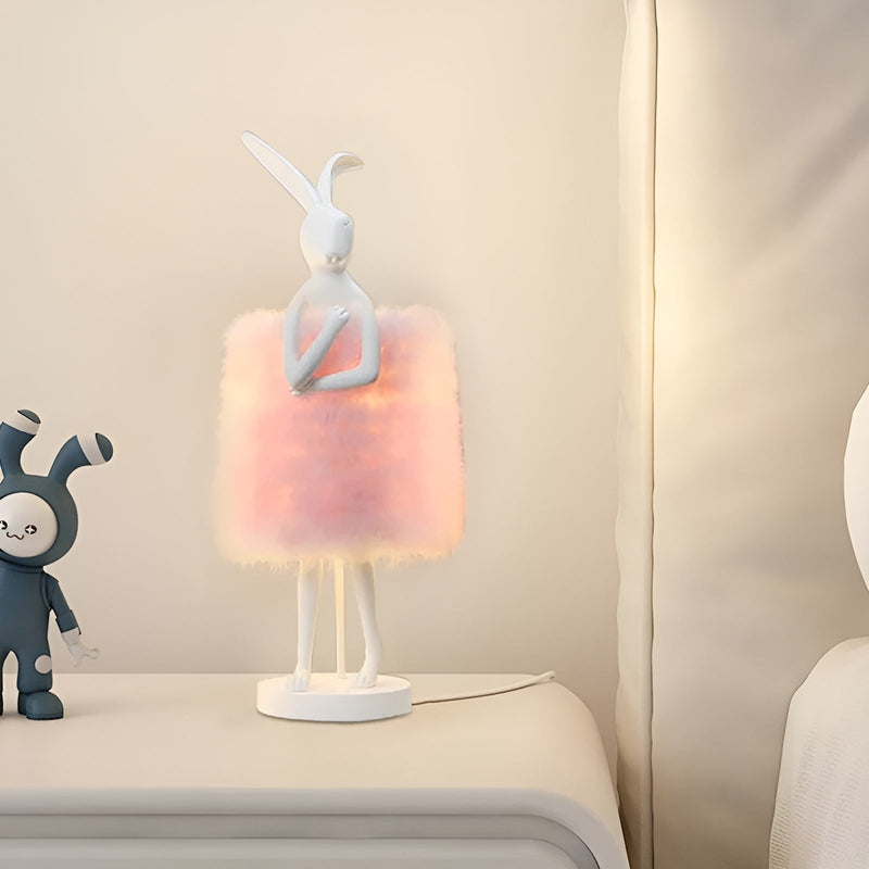 GlowBit – Elegante Kaninchen Tischlampe mit verspieltem Entwerfen und sanftem Ambientelicht