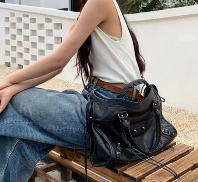 ModeEdge Tasche mit Nieten-Details