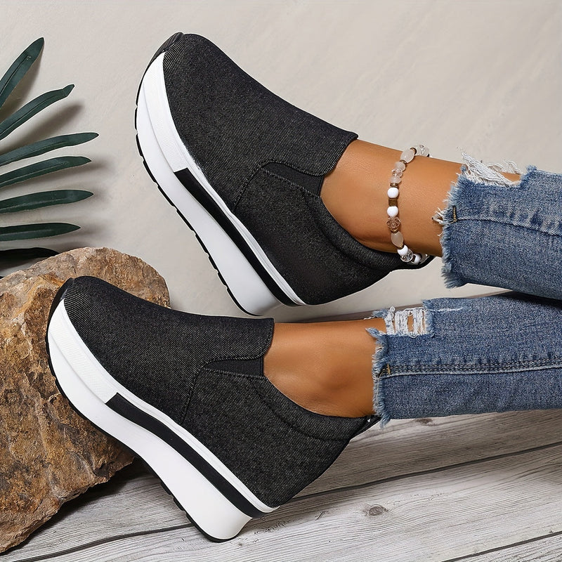 Emma - Leichtgewicht Rutschfest Denim Knöchel Schuhe