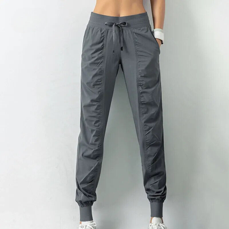 Annika - Bequeme Hose mit Kordelzug in der Taille und Taschen