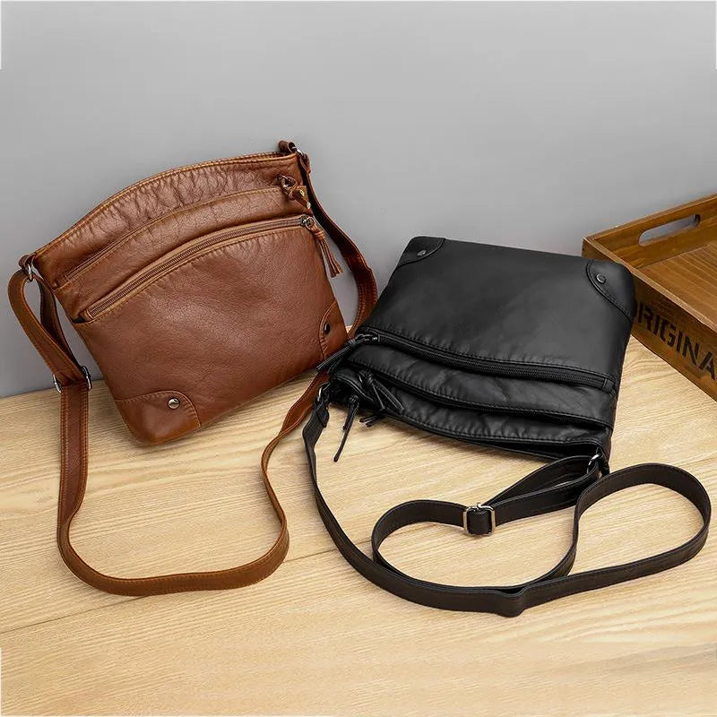 Zara - Umhängetasche Verstellbarer Riemen Mit Mehrfachtaschen
