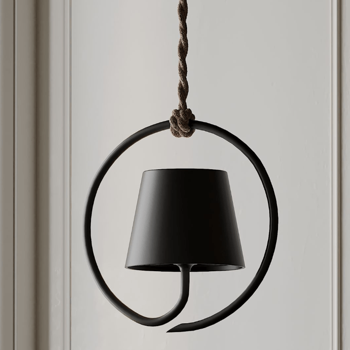 LumiNest - Wiederaufladbare LED Hängelampe mit Touch Dim für den Innen und Außenbereich