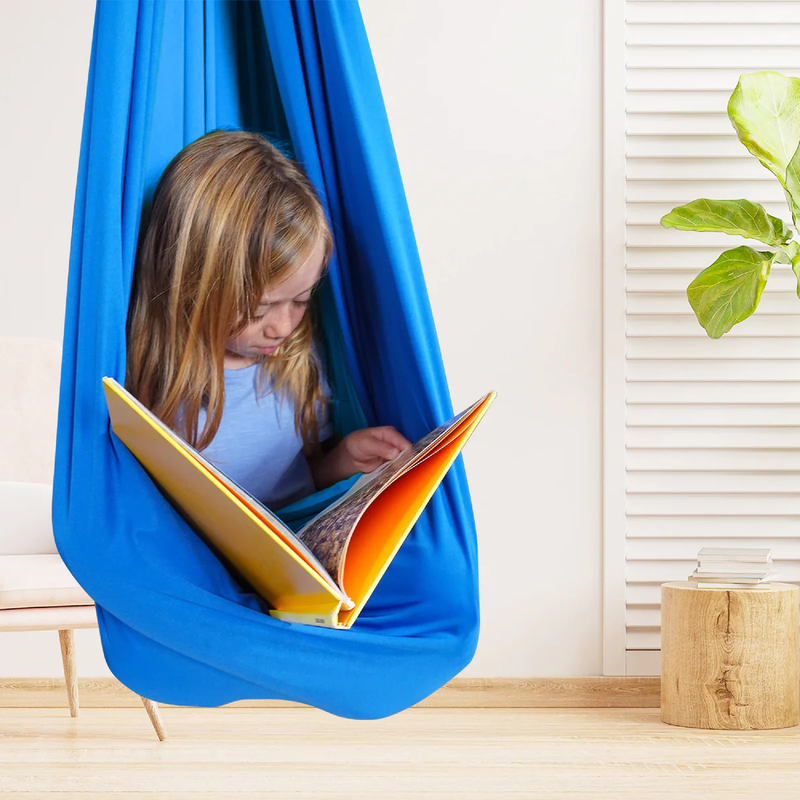 ZenNest – Therapiehängematte für Kinder mit gemütlicher Hängeschaukel für Ruhe und Konzentration