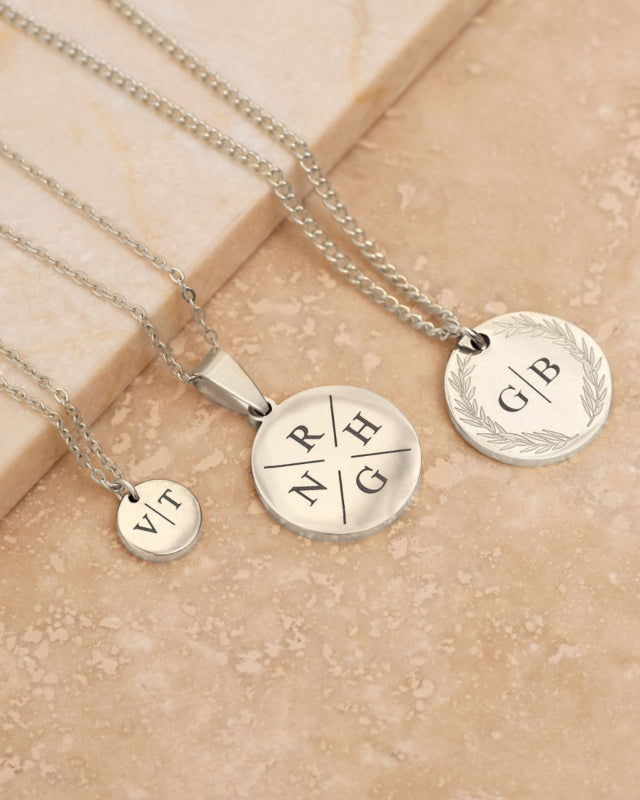 Muttertag – Herzliche Goldkette mit personalisierter Buchstabengravur