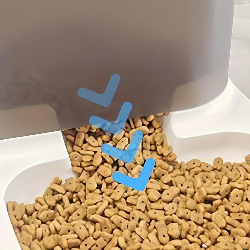 PawForm – Moderne Futterstation für Haustiere mit transparenter Aufbewahrung