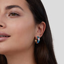 Valeska – Klobige Creolen mit kräftigem Blumendesign und sicherem Verschluss