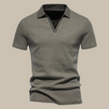 Felix – Lässiges Slim Fit V Ausschnitt Shirt mit kurzem Arm