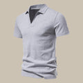 Felix – Lässiges Slim Fit V Ausschnitt Shirt mit kurzem Arm