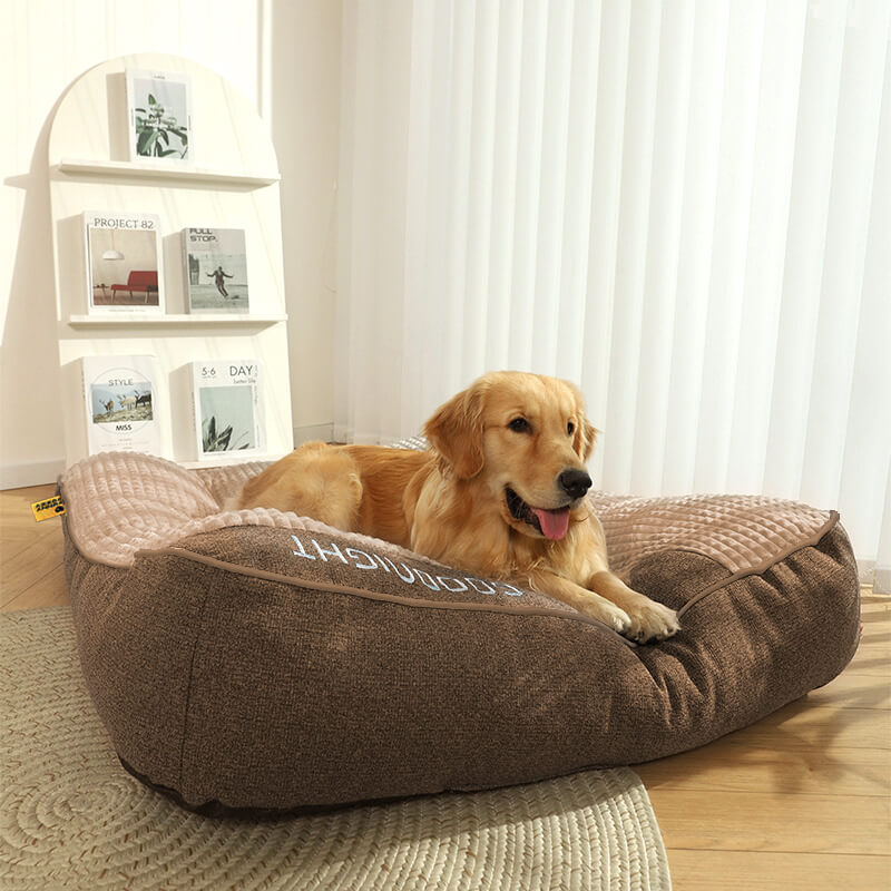CushPaws – Bequemes Hundekissenbett mit Stützfunktion und waschbarem Entwerfen