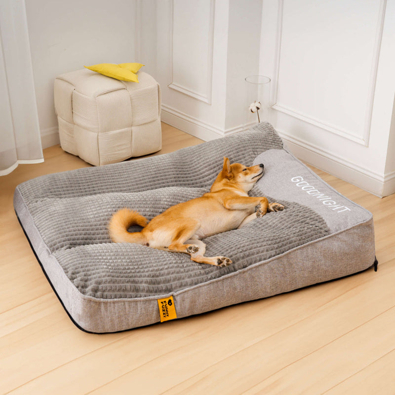 CushPaws – Bequemes Hundekissenbett mit Stützfunktion und waschbarem Entwerfen