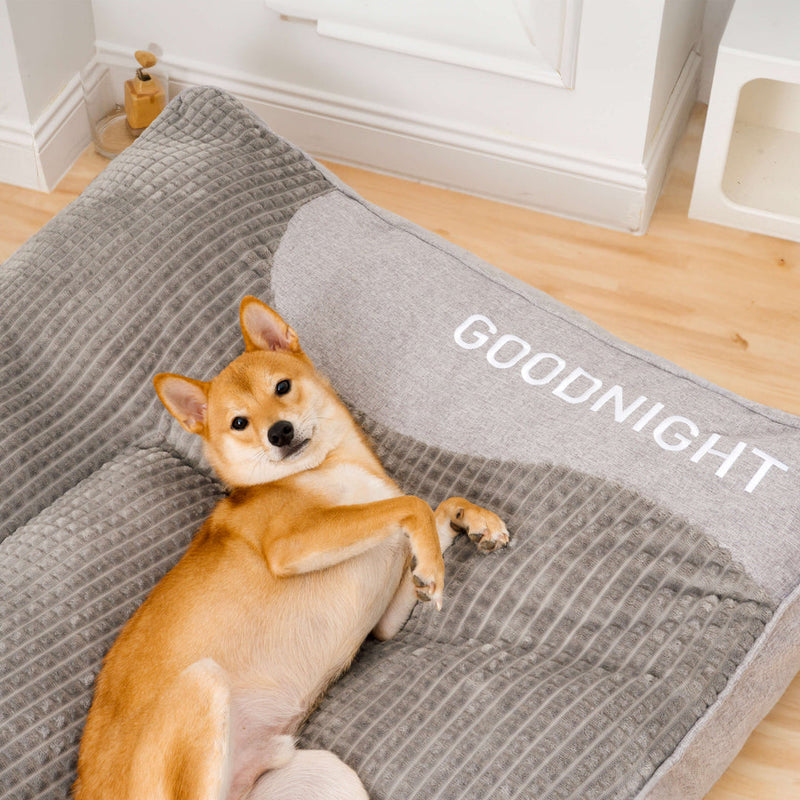 CushPaws – Bequemes Hundekissenbett mit Stützfunktion und waschbarem Entwerfen