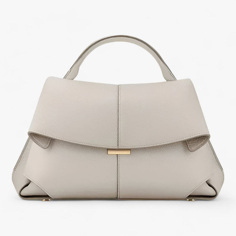 Mira – Stylische leichte Handtasche mit Umschlagklappe und großem Fassungsvermögen