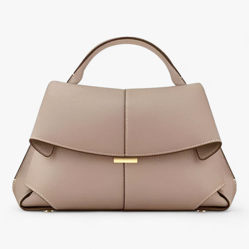 Mira – Stylische leichte Handtasche mit Umschlagklappe und großem Fassungsvermögen