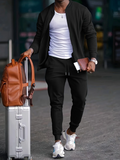 Claus - Langärmelige Jacke mit Reißverschluss und Hose mit Kordelzug Zweiteiliges Set
