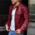 Philipp - Lässige Langärmelig Mehrere Taschen Winddichte Jacke mit Reissverschluss
