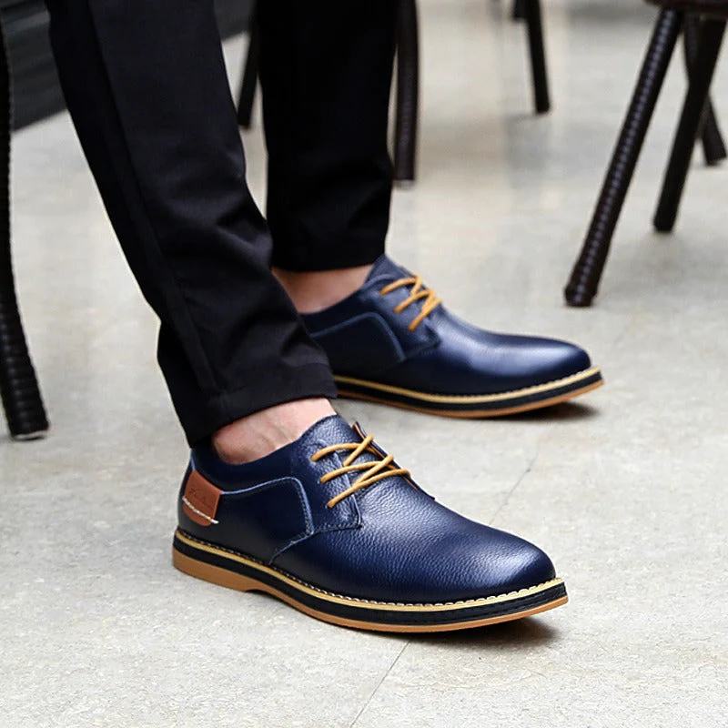 Charles - Elegante Schnürschuhe mit rutschfester Sohle für Komfort