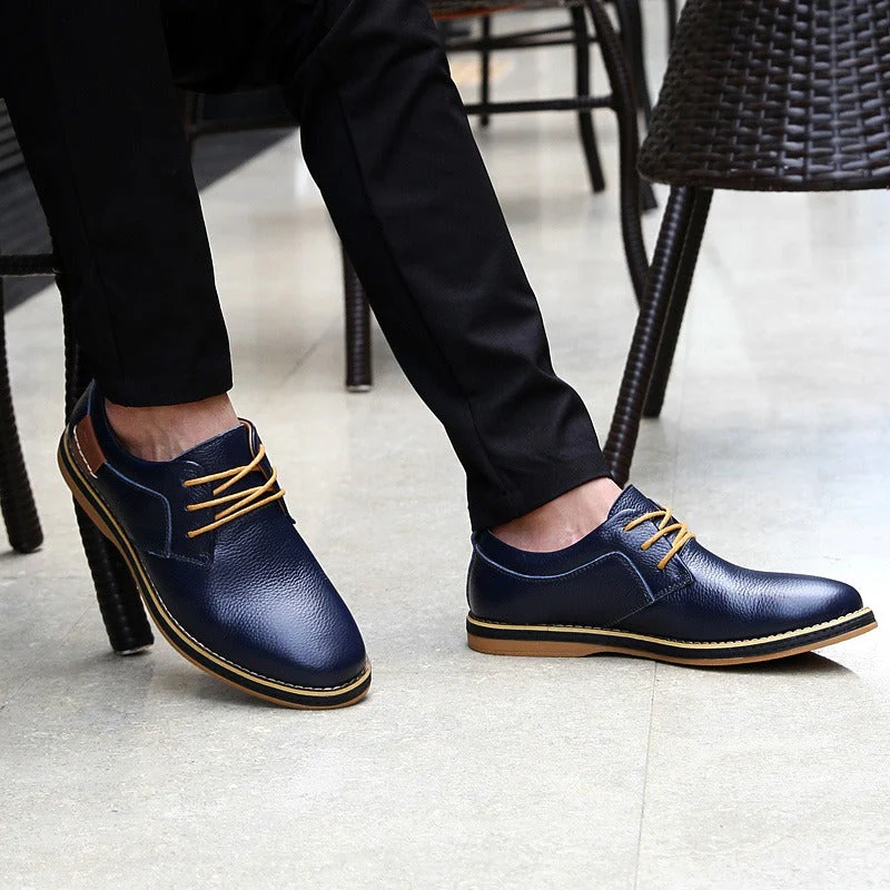 Charles - Elegante Schnürschuhe mit rutschfester Sohle für Komfort