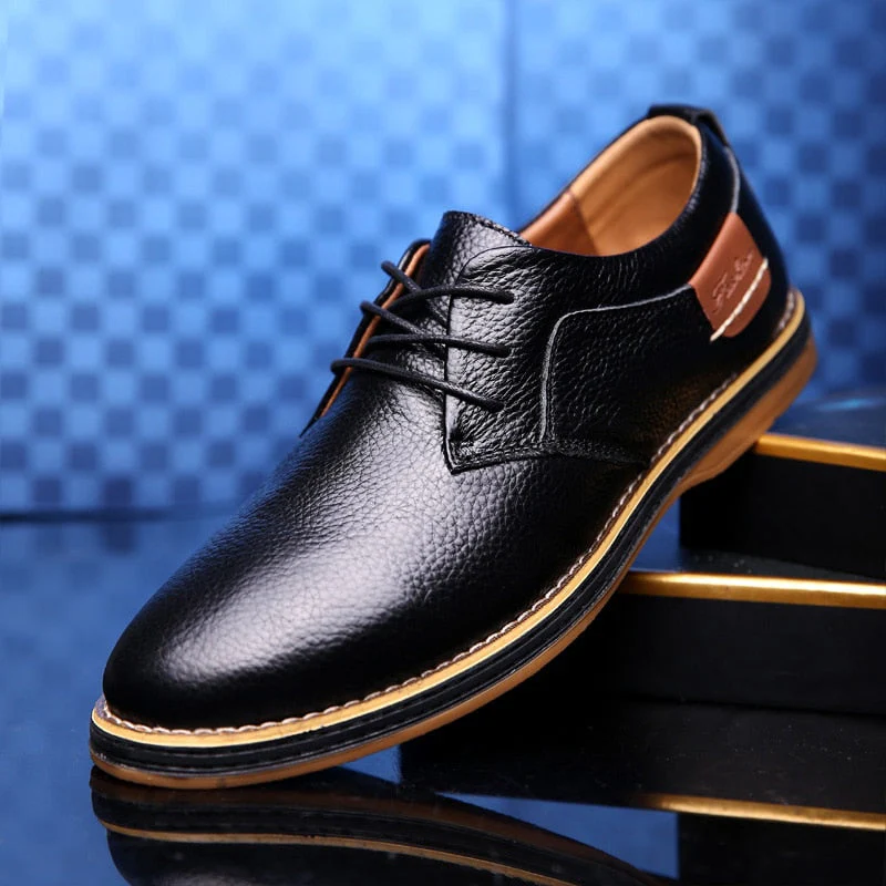 Charles - Elegante Schnürschuhe mit rutschfester Sohle für Komfort