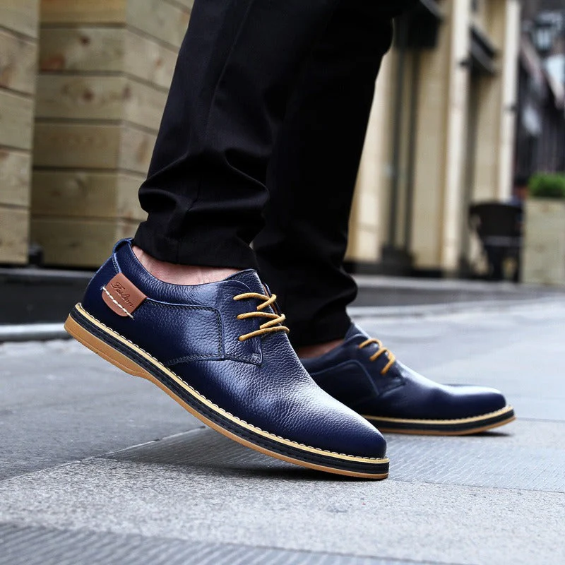 Charles - Elegante Schnürschuhe mit rutschfester Sohle für Komfort